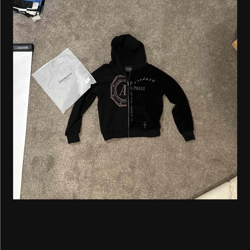 Cactus Jack by Travis Scott Black Zip Up Sweater